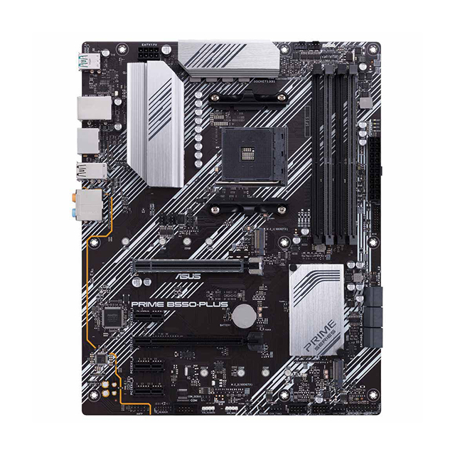 Tarjeta Madre Asus Prime B550-PLUS, ATX, AM4, DDR4 4400Mhz OC, x2 M.2, Aura Sync