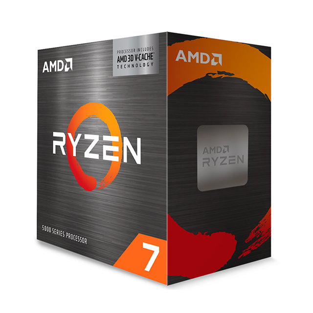 Procesador AMD Ryzen 7 5800X3D, 8 Cores, 16 Threads, 3.4Ghz Base, 4.5Ghz Max, Socket AM4 - 100-100000651WOF