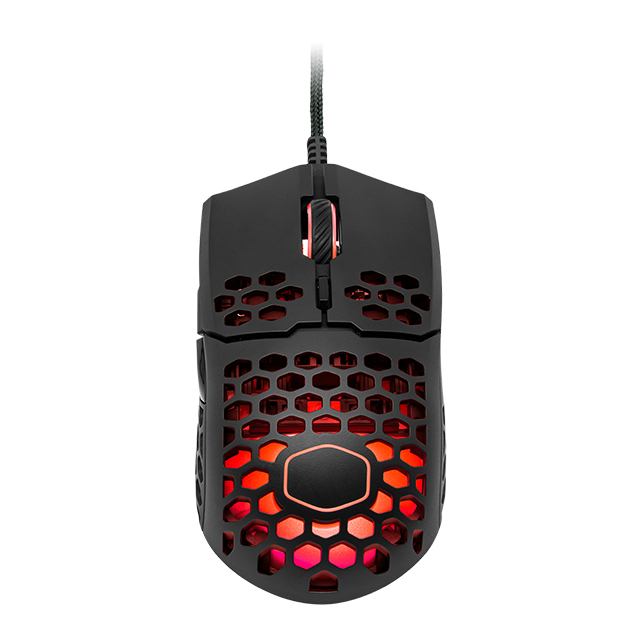 Mouse Gamer Cooler Master M711 RGB Negro, Alámbrico, 6 Botones, Pixart 3389, 16,000 DPI - 711-KKOL1