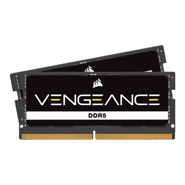 Memoria RAM Corsair Vengeance, 96GB, 2x48GB, DDR5, 4800MHz, SO-DIMM, Negro - CMSX96GX5M2A4800C40