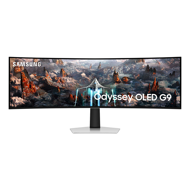 Monitor Gamer Samsung Odyssey OLED G9 49" Curvo, 5120 x 1440, 240Hz, 0.03ms, OLED, HDR True Black 400, DQHD, AMD FreeSync Premium Pro, Nvidia G-Sync Compatible - LS49CG932SNXZA