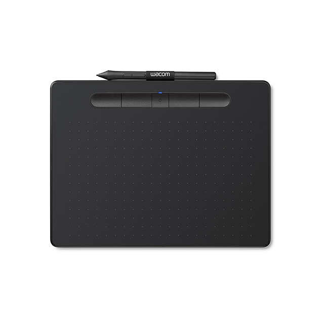 Tableta Grafica Wacom Intuos S con Bluetooth, Negro, 4,096 Niveles de sensibilidad, 200 x 160 x 8.8 mm - CTL4100WLK0