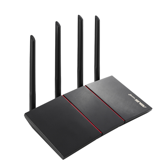 Router Asus RT-AX55, AX1800, Wi-Fi 6, Doble Banda, 2.4Ghz / 5 Ghz