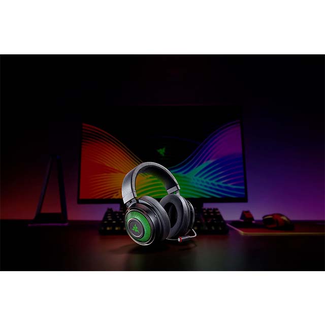 Diadema Gamer Razer Kraken Ultimate, Alámbrico, Active Noise-Canceling, THX Supported, Razer Chroma RGB, USB, PC - RZ04-03180100-R3U1/RF