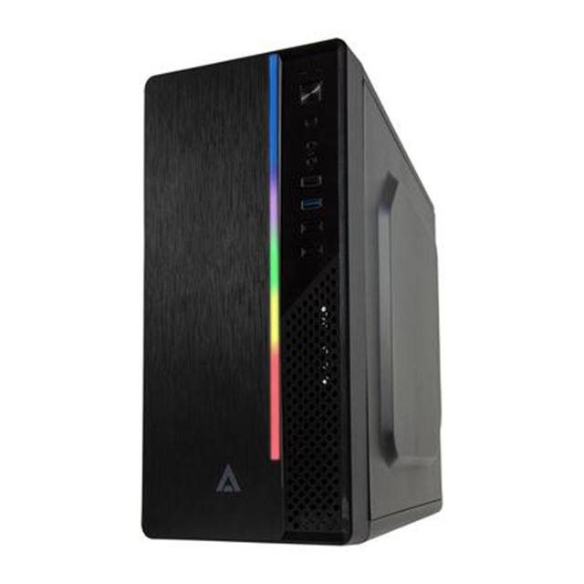 Gabinete Acteck Ultron X600, Micro-ATX, RGB, Incluye fuente de 500w