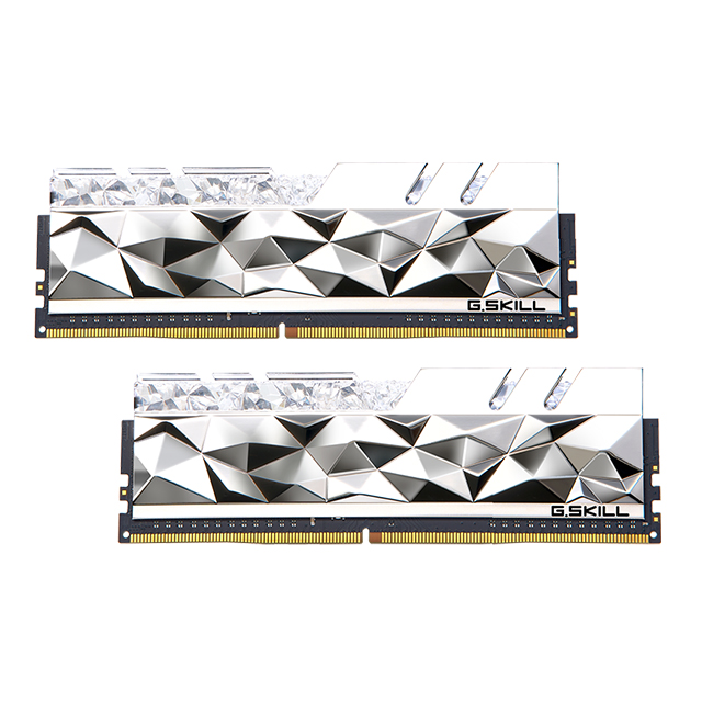 Memoria RAM G. Skill Trident Z Royal Elite Plata 16GB 2X8GB DDR4 4800MHZ CL19-28-28-48 1.50V - F4-4800C19D-16GTESC