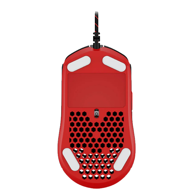Mouse HyperX Pulsefire Haste Negro Rojo, Alámbrico, 6 Botones, Pixart 3335, 16,000 DPI - 4P5E3AA