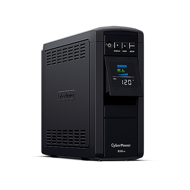 No-Break CyberPower CP850PFCLCDa, 850VA, 510W, 10 Contactos, UPS
