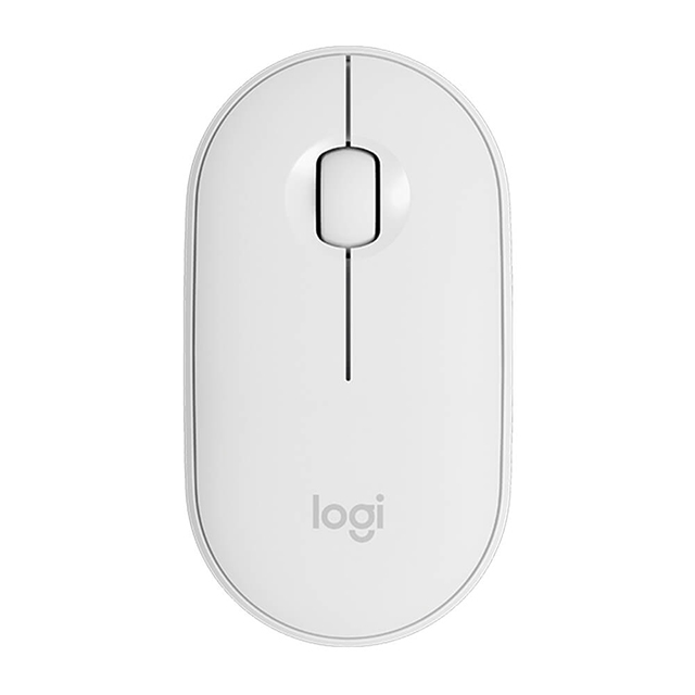 Mouse Logitech Pebble M350 Off-White, Inalámbrico, 3 Botones, 1,000 DPI - 910-005770