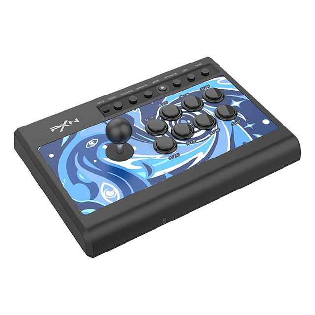 Arcade Stick Fight Controller, Botones Mecánicos Green Axis, Función Turbo, Compatible con Xbox One, Xbox Series S/X, PC, PS4, Switch y Android - PXN-008