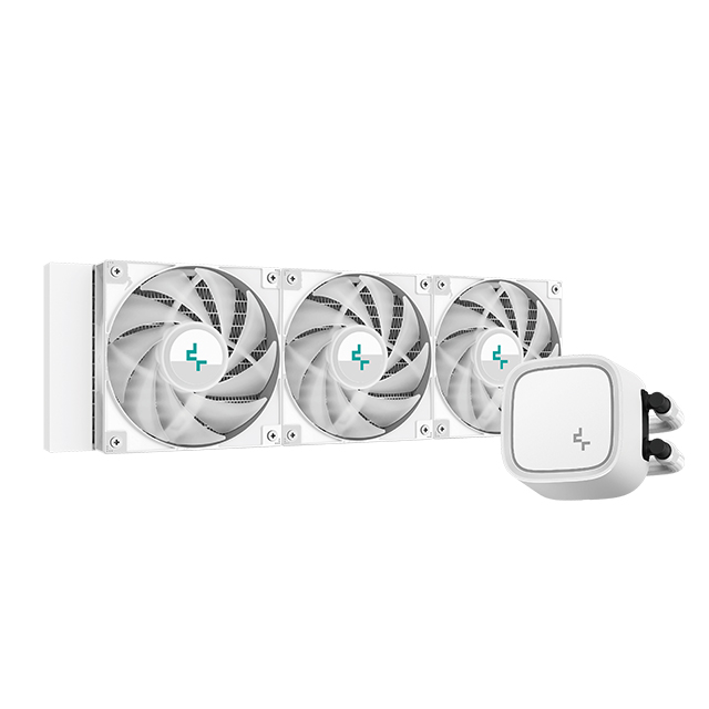 Enfriamiento Líquido DeepCool LE720 WH ARGB, 360mm, 3 Ventiladores, ARGB, Blanco - R-LE720-WHAMMN-G-1