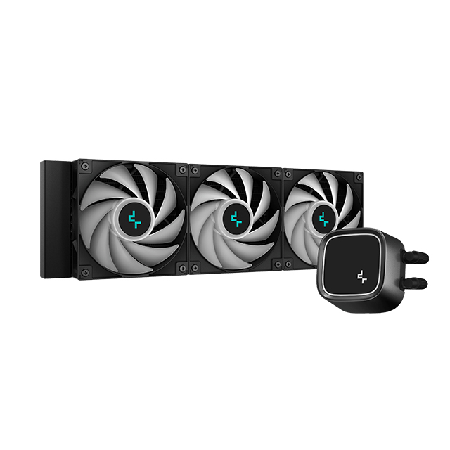 Enfriamiento Líquido DeepCool LE720, 360mm, 3 Ventiladores ARGB, Negro - R-LE720-BKAMMN-G-1