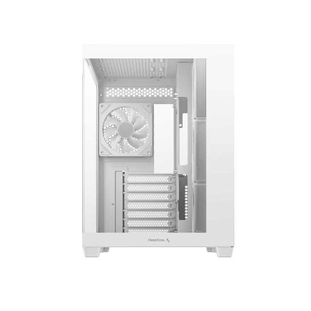 Gabinete DeepCool CG530 4F WH, Blanco, 4 Ventiladores ARGB, Cristal Templado, ATX, Doble Cámara - R-CG530-WHADA4-G-1