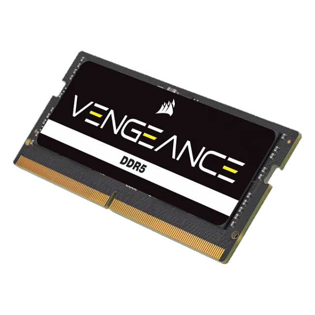 Memoria RAM Corsair Vengeance, 96GB, 2x48GB, DDR5, 4800MHz, SO-DIMM, Negro - CMSX96GX5M2A4800C40