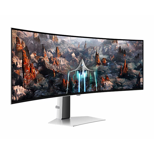 Monitor Gamer Samsung Odyssey OLED G9 49" Curvo, 5120 x 1440, 240Hz, 0.03ms, OLED, HDR True Black 400, DQHD, AMD FreeSync Premium Pro, Nvidia G-Sync Compatible - LS49CG932SNXZA