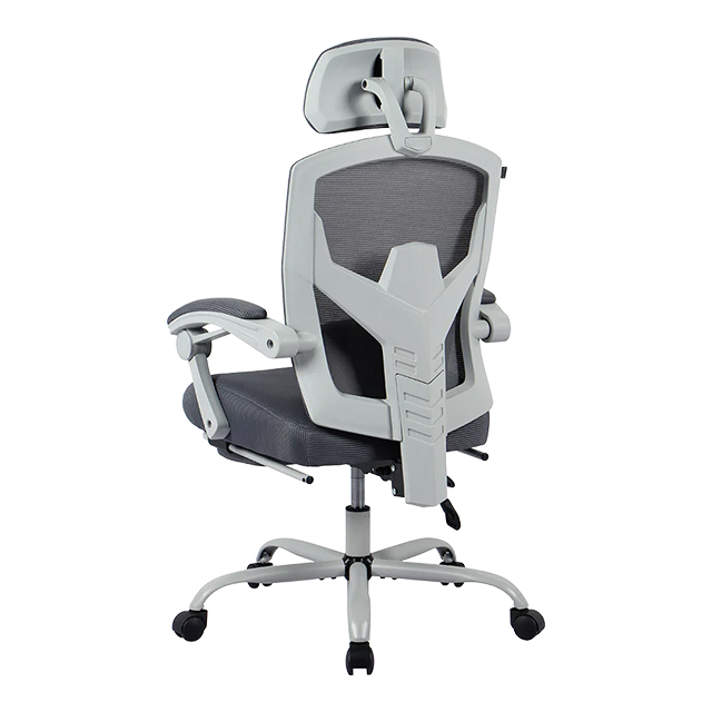 Silla Gamer Balam Rush Bolt Nou W, Inclinación 140°, Soporta 130 kg, Reposapiés, Gris - BR-940559