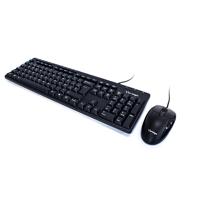 Combo de Teclado y Mouse Vorago KM-104