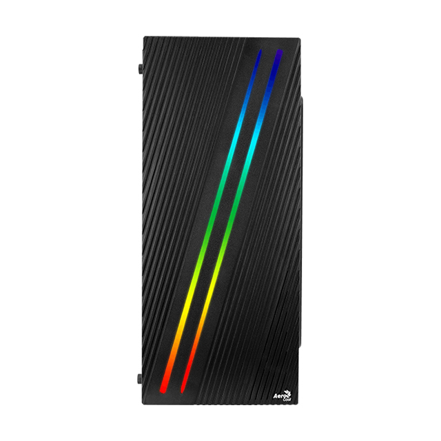 Gabinete Aerocool Streak RGB Negro, Panel de Acrilico, 1 Ventilador, ATX - 4718009158573