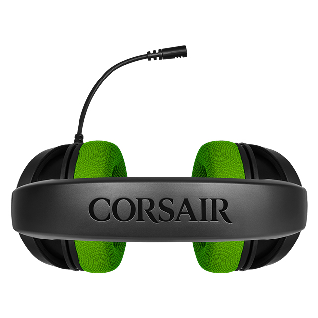 Diadema Corsair HS35 Verde, Alámbrico, 3.5mm, PC, PS4, Xbox One, Switch, Mobile Devices, Stereo -  CA 9011197 EU