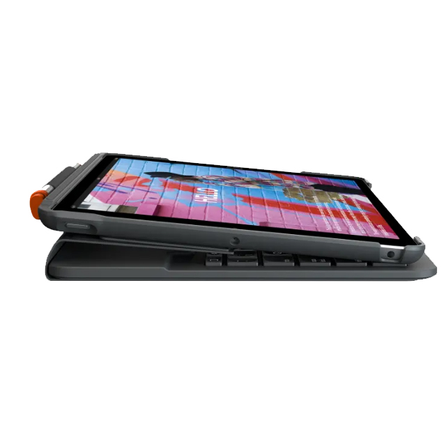 Funda con teclado para iPad Logitech Slim Folio Grafito (7.ª, 8.ª y 9.ª generación) | Bluetooth LE - 920-009473