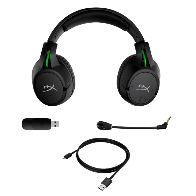 Diadema HyperX CloudX Flight Inalámbrico, Xbox, Sonido Envolvente / USB / Xbox Series X|S / Xbox One - 4P5J6AA