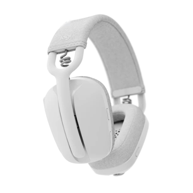 Diadema Logitech Zone Vibe 100 Blanco Crudo Inlámbrico Bluetooth 5.2 - 981-001218