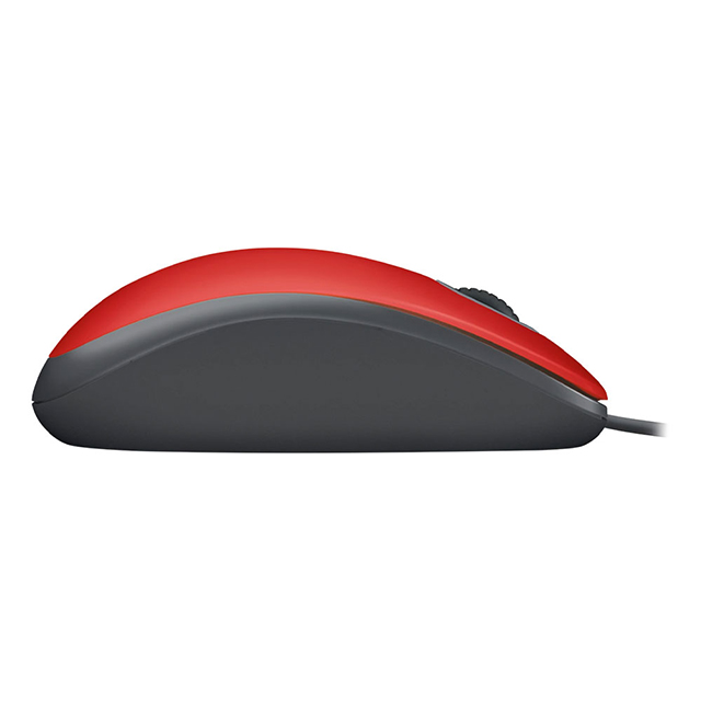Mouse Logitech M110 Silent Rojo, Alámbrico, 3 Botones, 1,000 DPI - 910-005492