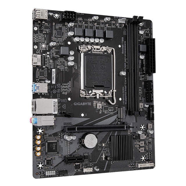 Tarjeta Madre Gigabyte H610M K DDR4, Micro-ATX, LGA 1700, Intel H610, DDR4 3200MHz, PCIe 4.0, HDMI - H610M K DDR4