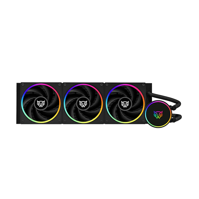 Enfriamiento Líquido Balam Rush Hydrox Pro V2 HX36, 360mm, RGB, Negro - BR-941860