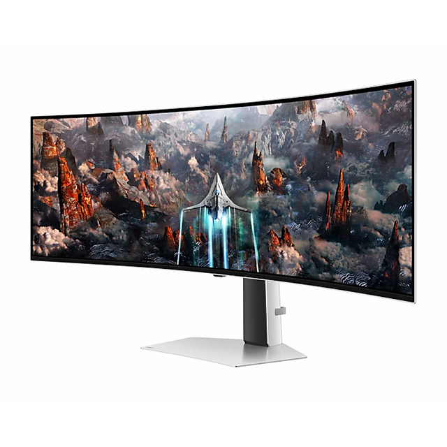 Monitor Gamer Samsung Odyssey OLED G9 49" Curvo, 5120 x 1440, 240Hz, 0.03ms, OLED, HDR True Black 400, DQHD, AMD FreeSync Premium Pro, Nvidia G-Sync Compatible - LS49CG932SNXZA