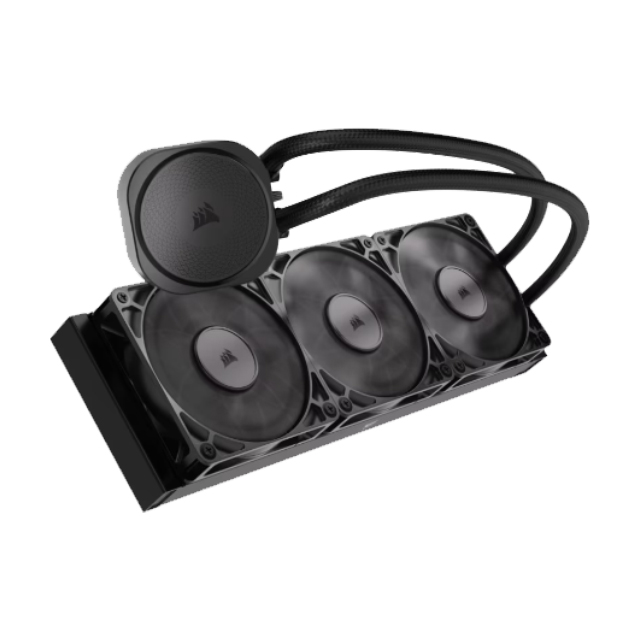 Enfriamiento Líquido Corsair NAUTILUS 360 RS, 360mm, 3 Ventiladores, PWM, Negro - CW-9060089-WW