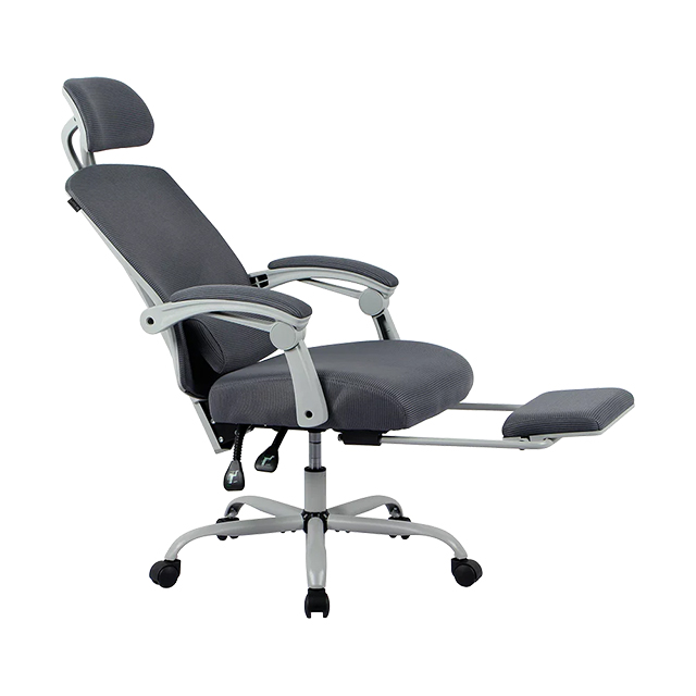 Silla Gamer Balam Rush Bolt Nou W, Inclinación 140°, Soporta 130 kg, Reposapiés, Gris - BR-940559