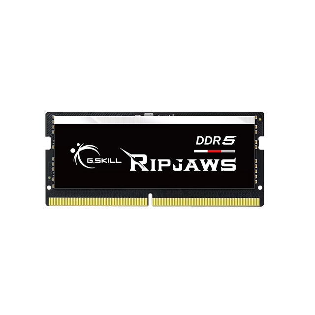 Memoria RAM G.SKILL Ripjaws 32GB (2x16GB) DDR5-5600 SO-DIMM, CL40, 1.10V, Intel XMP 3.0 - F5-5600S4040A16GX2-RS