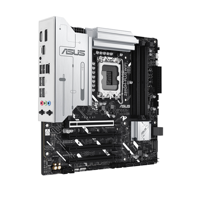 Tarjeta madre ASUS PRIME Z890M-PLUS WIFI, LGA 1700, DDR5, micro-ATX, PCIe 5.0, USB 3.2, WiFi 7, Bluetooth 5.4 – PRIME Z890M-PLUS WIFI