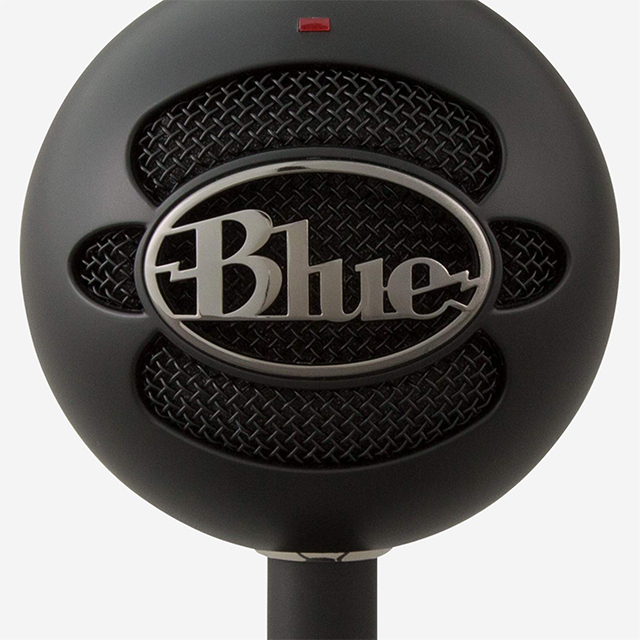 Micrófono Blue SnowBall Ice Negro, Plug-And-Play USB (Logitech) - 988-000067