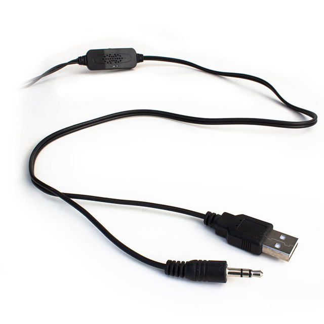 Bocinas Vorago SPK-107 | 3.5mm | USB 2.0 | Iluminacion LED