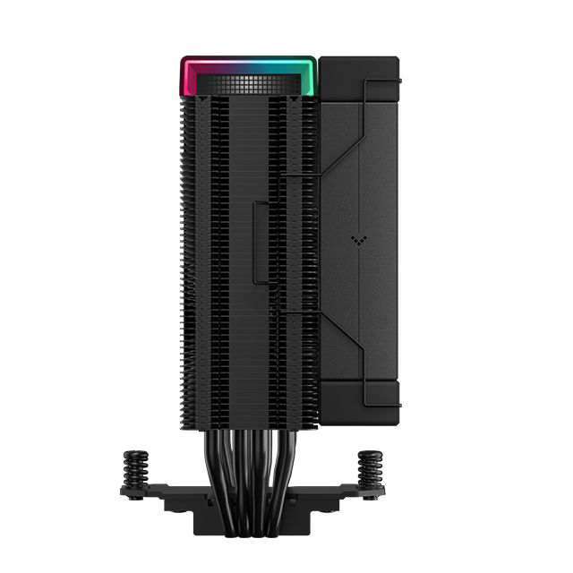 Disipador para CPU DeepCool AK400 Digital Pro | 120mm | 1 ventilador | ARGB | 25 dBA | 500~1750 RPM | Torre Simple | Pantalla LCD | Soporte Universal - R-AK400-BKAPMN-G