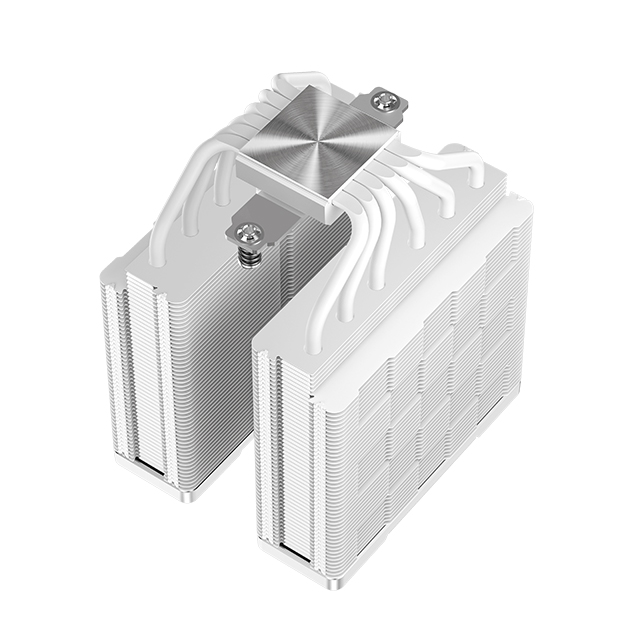 Disipador para CPU DeepCool AK620 WH | 120mm | 2 ventiladores | ≤28 dBA | 500~1850 RPM | Doble Torre | Soporte Universal - R-AK620-WHNNMT-G-1