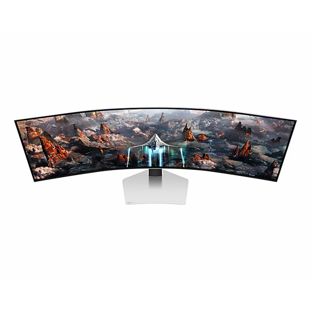 Monitor Gamer Samsung Odyssey OLED G9 49" Curvo, 5120 x 1440, 240Hz, 0.03ms, OLED, HDR True Black 400, DQHD, AMD FreeSync Premium Pro, Nvidia G-Sync Compatible - LS49CG932SNXZA