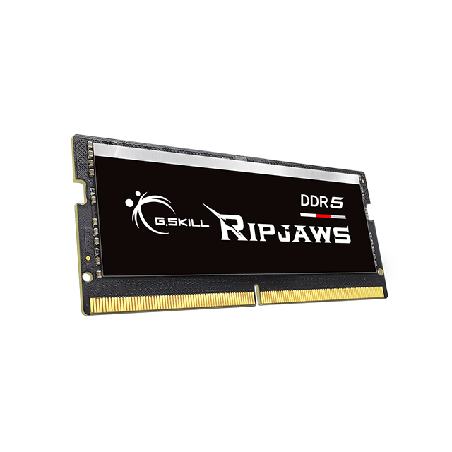 Memoria RAM G.SKILL Ripjaws 32GB (2x16GB) DDR5-5600 SO-DIMM, CL40, 1.10V, Intel XMP 3.0 - F5-5600S4040A16GX2-RS