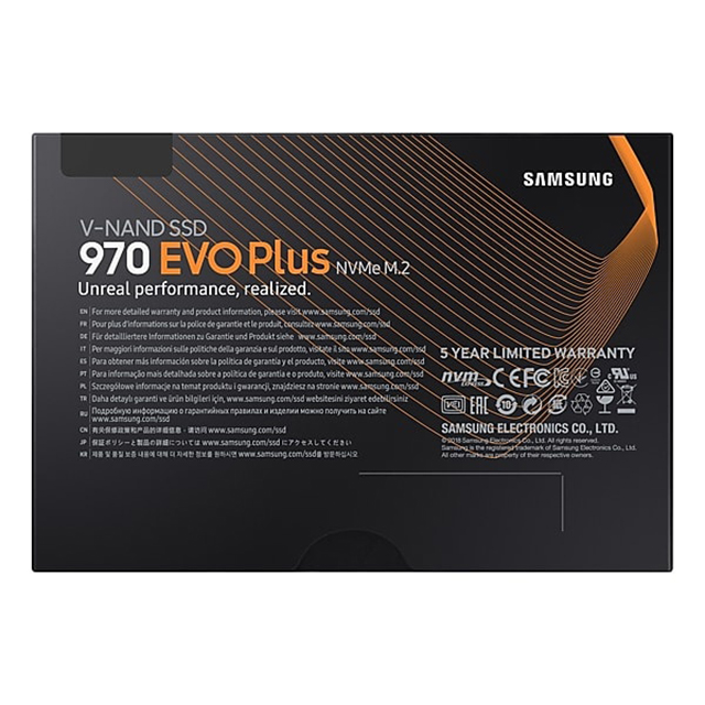 Unidad de Estado Solido SSD NVMe M.2 Samsung 970 Evo Plus, 2TB, 3500/3300, PCI Express 3.0, MZ-V7S2T0B