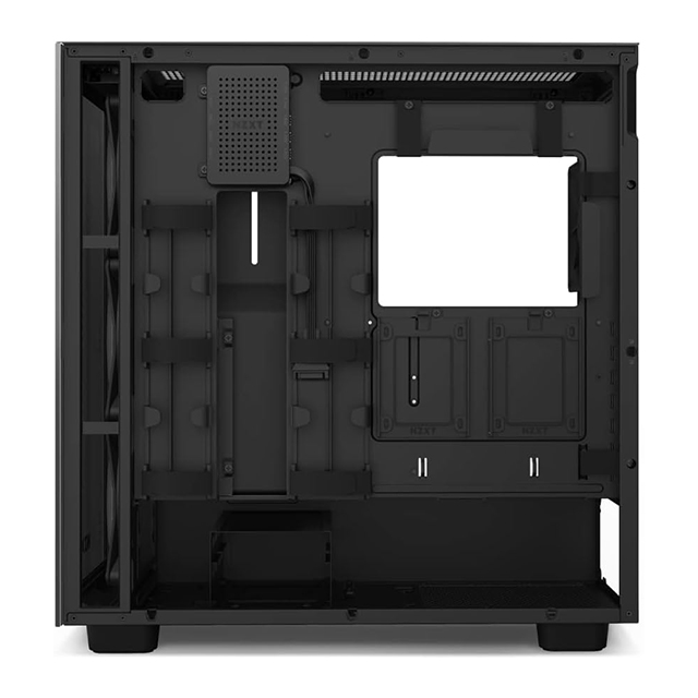 Gabinete NZXT H7 Elite Negro, E-ATX, Cristal Templado, 3 Ventiladores RGB Serie F, 1 Ventilador Serie F, Soporte GPU Vertical - CM-H71EB-01