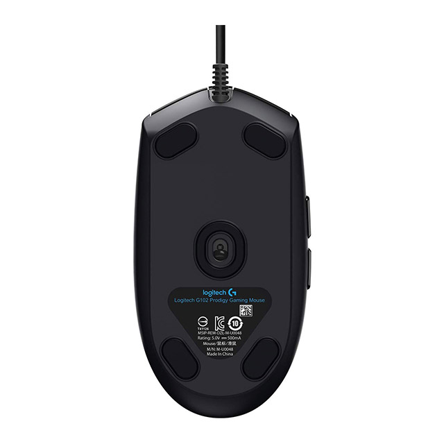 Mouse Logitech G203 Lightsync Negro, Alámbrico, 8,000 DPI - 910-005793