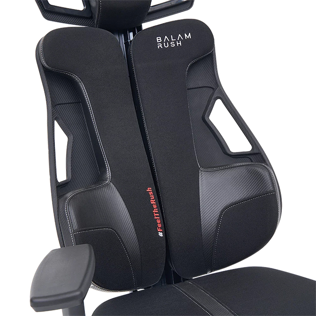 Silla Gamer Balam Rush Bolt Rush PT, Inclinación 120°, 150 kg, Negro - BR-940535