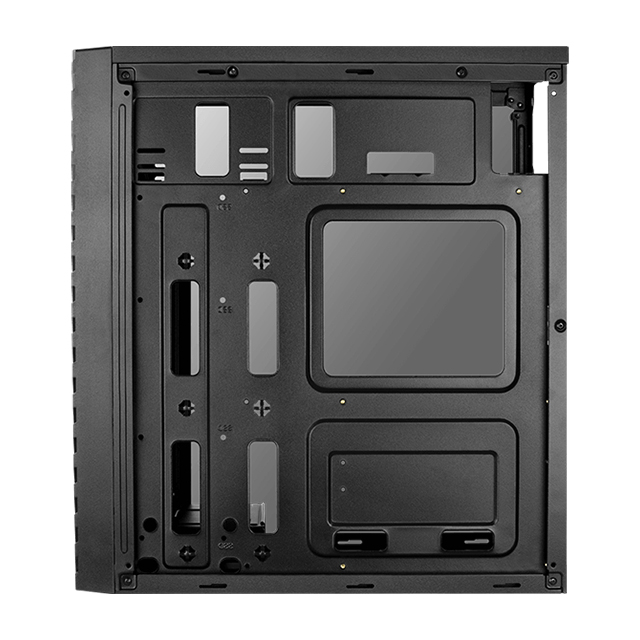 Gabinete Aerocool Streak RGB Negro, Panel de Acrilico, 1 Ventilador, ATX - 4718009158573