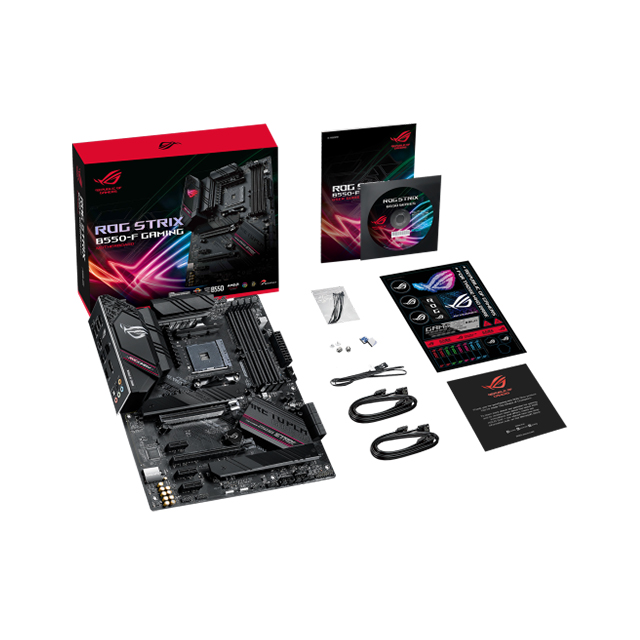 Tarjeta Madre Asus ROG Strix B550-F Gaming, ATX, AM4, DDR4 4600Mhz OC, M.2, Aura Sync