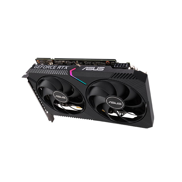 Tarjeta de video Nvidia Asus Dual Geforce RTX 3060 v2 OC Edition 12GB GDDR6, Aura Sync - DUAL-RTX3060-O12G-V2