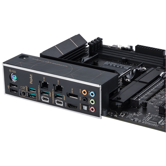 Tarjeta Madre Asus ProArt B550-CREATOR, ATX, AM4, DDR4 4866Mhz OC, Dual M.2, Thunderbolt 4, Aura Sync