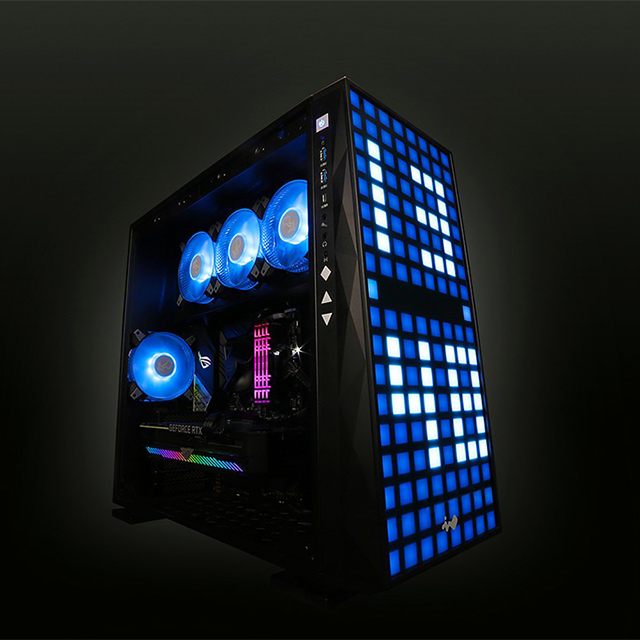 Gabinete In Win 309 Gaming Edition, Panel Frontal LED ARGB, Cristal Templado, 4 Ventiladores ARGB, ATX, IW-CS-309GE-BLK