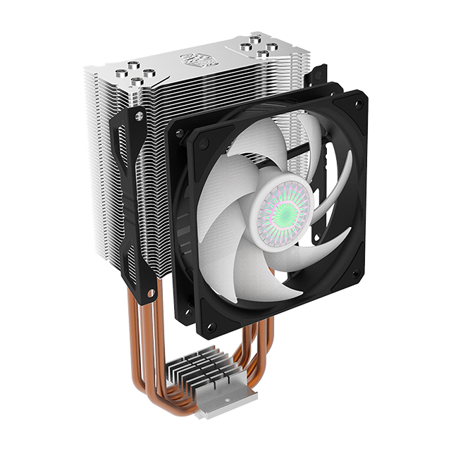 Disipador para CPU Cooler Master Hyper 212 ARGB, 2 Ventiladores, Iluminacion ARGB - RR-2V2L-18PA-R1